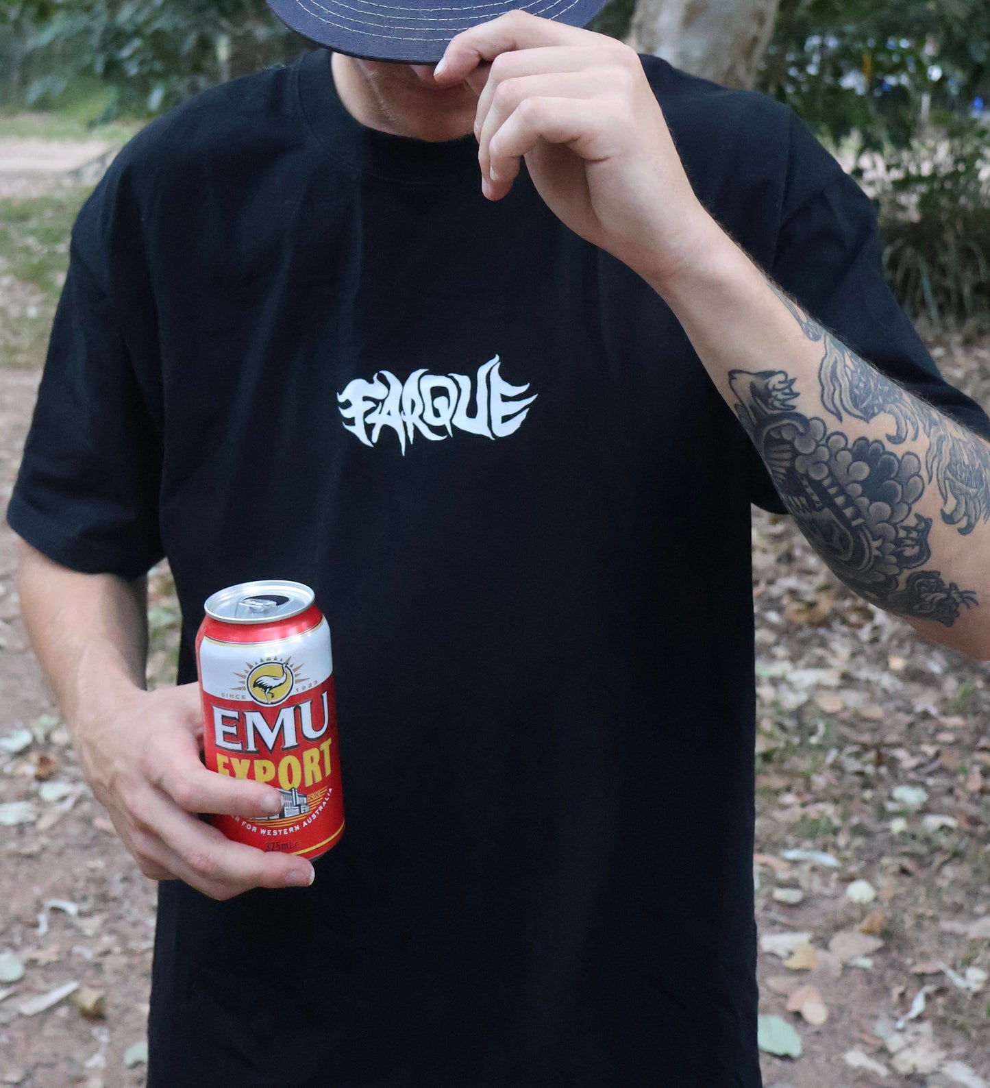 Classic FARQUE Tee (Black)