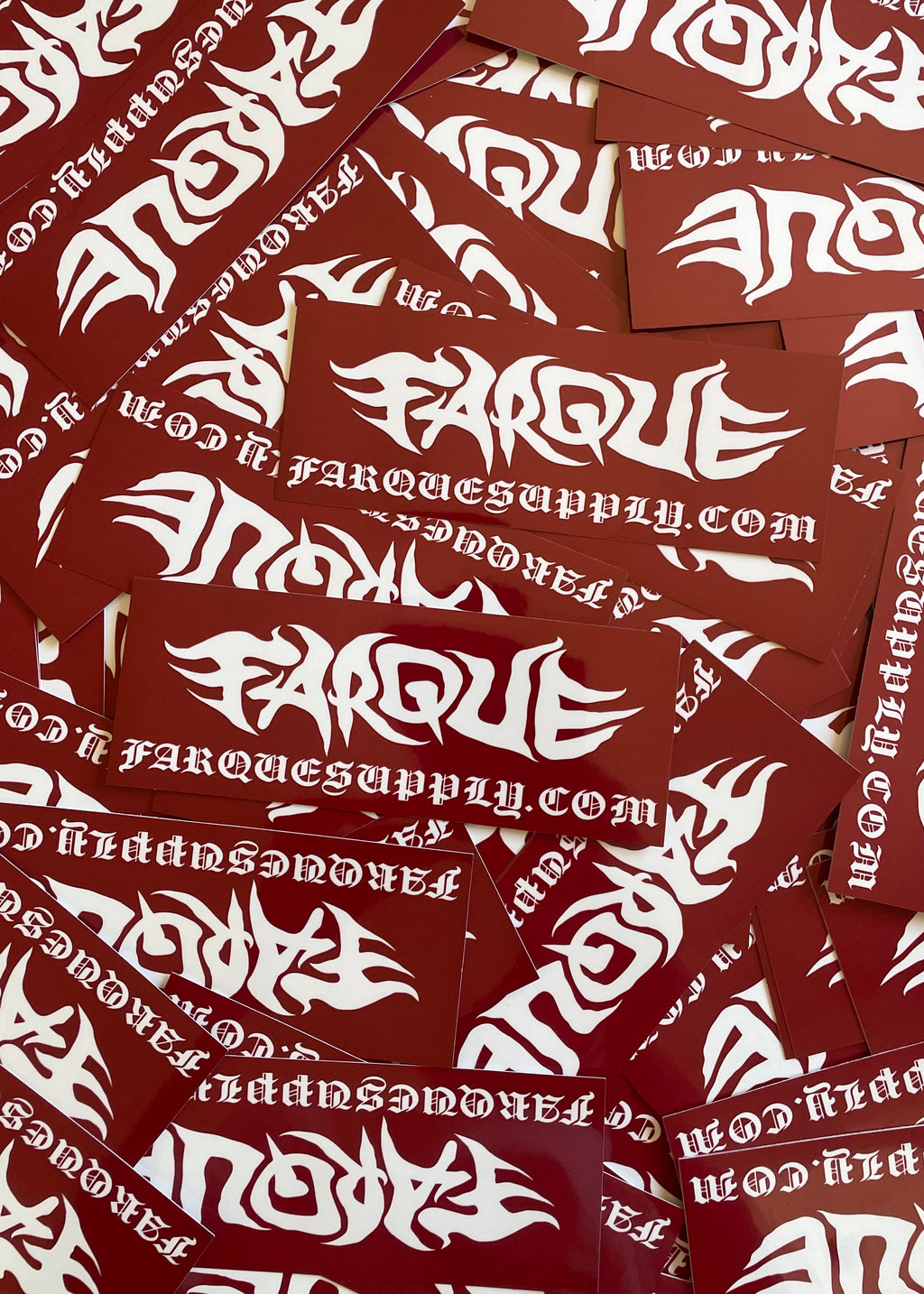 FARQUE Board sticker